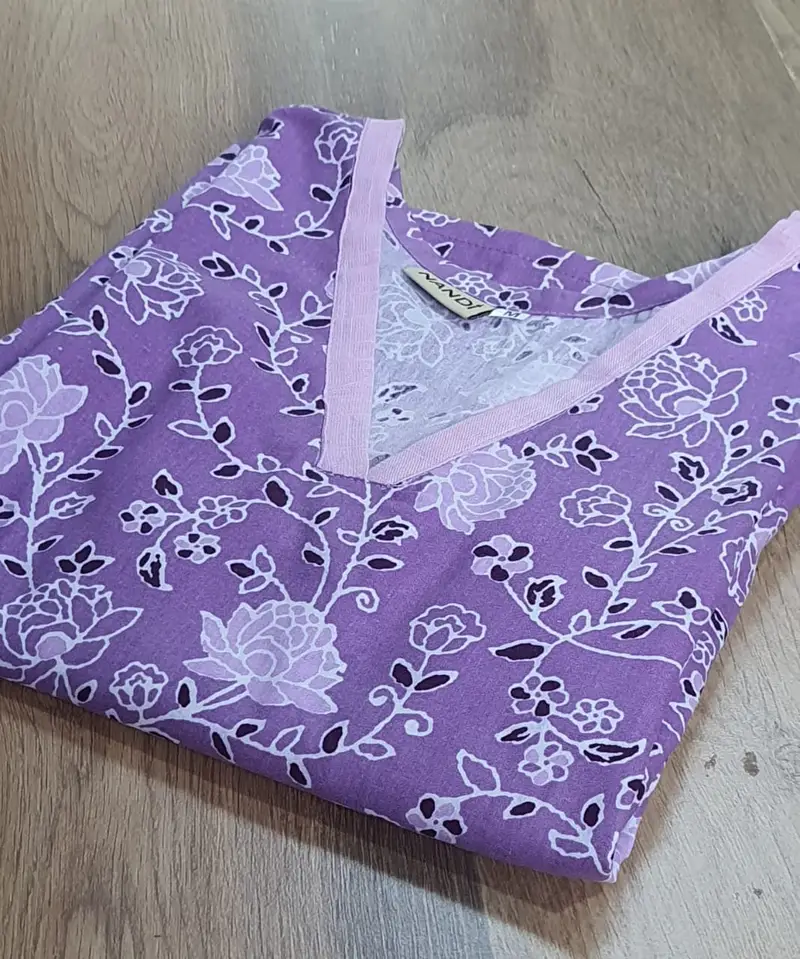 Cotton One Piece Dress for Women Online - Image 1 in Surat